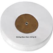 Disque Shirting Blanc SHI Ø 150 Ep 20 - 90 feuilles