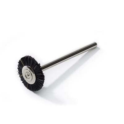 Brossette Soie Noire, Ø 14 mm