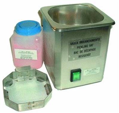 Cuve de Décapage à Chaud / Inox / 1,15 Litres