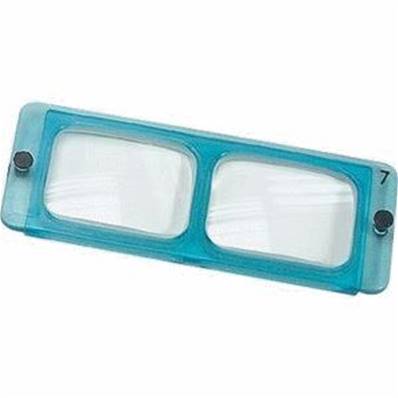 Lentilles Rectangle 7 X pour Loupe Bino - Optivisor