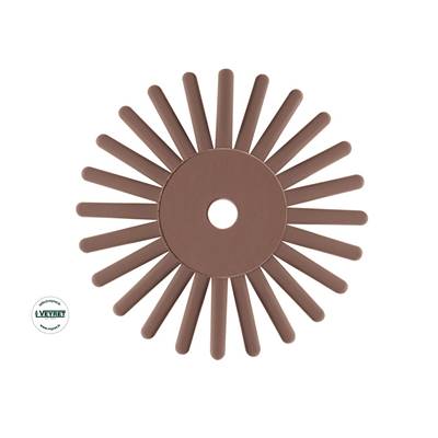 Meulette FLEX Twist 717 Ø 18 - Type Araignée Rouge