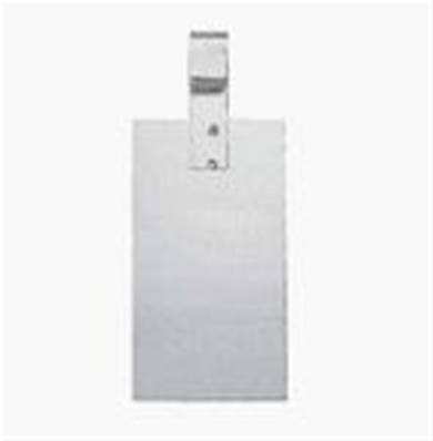 Anode Acier Inox 110 x 60 mm à Cliper S/Tige