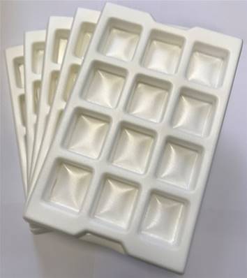 Mousse ( x 5Pcs) Pièces Larges -12 Rectangles - 48 x 42 x H 20 mm