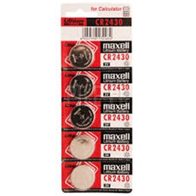 Pile CR2430 MAXELL Lithium Ø 24 x Ep 3 mm