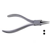 Pince Ronde Effilée, 13 Cm - Manche Acier