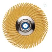 Brosse Araignée, Ø 51 mm x 4R - Jaune Grain 80