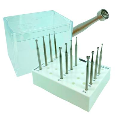 Fraise S Creuse Suisse - Asst Ø 010 à 029 mm (12pcs)