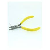 Pince Plate 4 mm,130 mm, Avec Ressort, Jaune