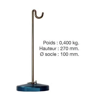 Support de Chalumeau sur Socle - Ø 97 x H260 mm