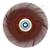 Brosse Araignée, Ø 76 mm x 4R - Brique Grain 220