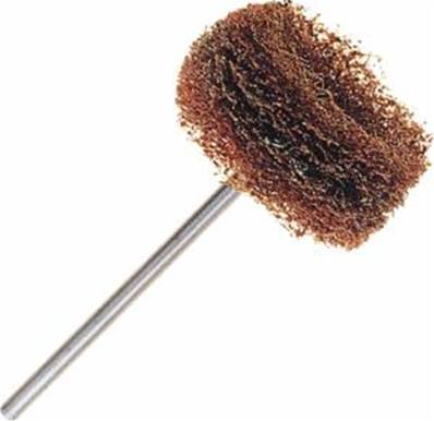 Brossette Scotch Brite Dur Marron, Ø 25 mm