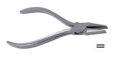 Pince Plate 6 mm, 13 Cm - Manche Acier