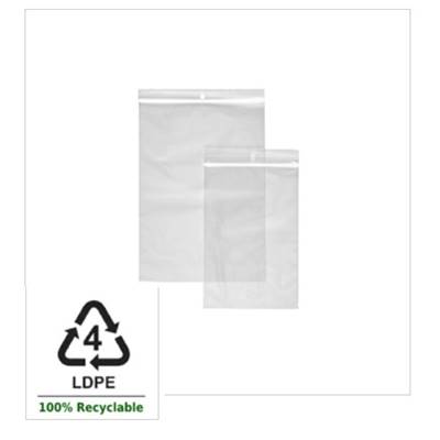 Sachet Zip°PF 60 x 80 Neutre par 1000 - 50 mµ