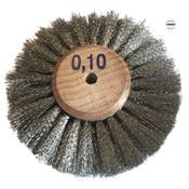 Brosse Circ. Fils 010 Acier - 4R, Ø 90 mm