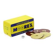 Disque Moores Papier, Ø 22 - MEDIUM -Bte Jaune -50 Pcs 