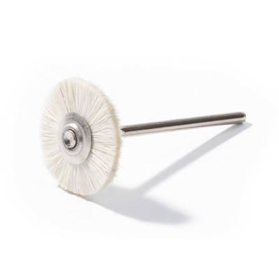 Brossette Poils de Chèvre Blanc, Ø 22 mm