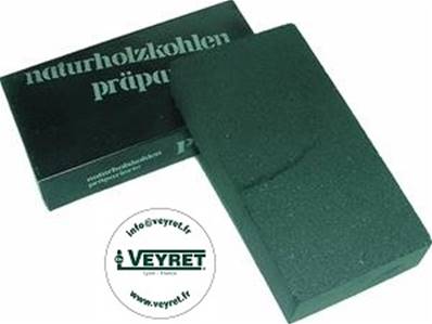 Charbon Synthétique Compréssé 140 x 70 x H30 mm