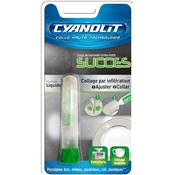 Colle Cyanolit Verte en Tube