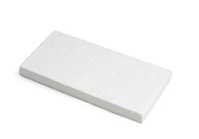 Plaque Réfract. Silice Blanche Dure 20 x 7,5 x Ep 1 Cm