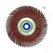 Brosse Araignée, Ø 51 mm x 4R - Brique Grain 220