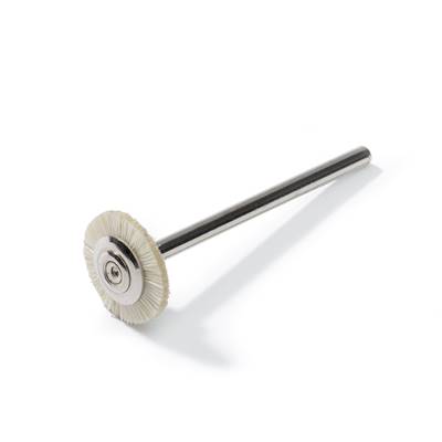 Brossette Poils de Chèvre Blanc, Ø 12 mm