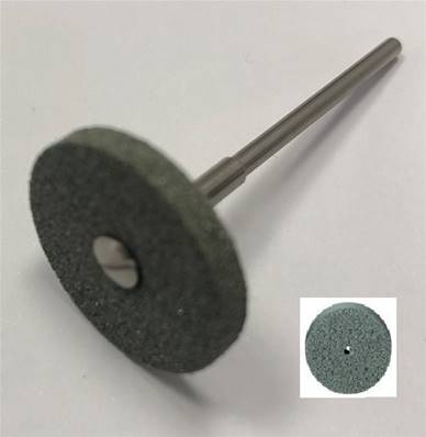 Meullette AirFlex Alvéolé Médium Grise Ø 22 x Ep 3mm