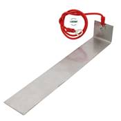 Anode Acier Inox L 110 x 60 mm