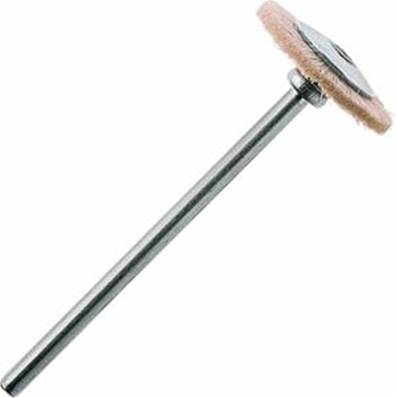 Brossette Poils de Chèvre Blanc, Ø 16 mm