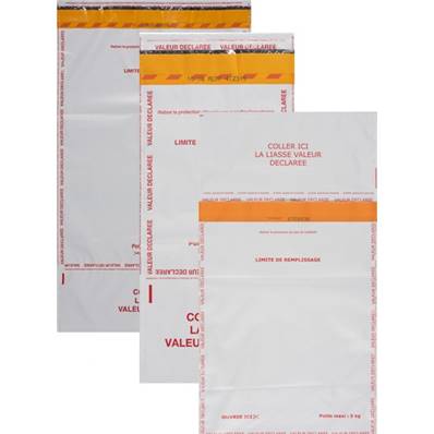 Enveloppe VD Valeur Déclaré 335 X 465 - Les 10 Pcs