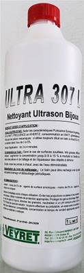 Lessive Ultrasons ULTRAL 307 L - En Bidon de 1 Litre