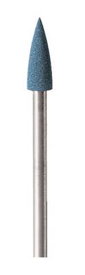 Meulette Caout. Ø 5 mm Cyl Pointue Bleue-S/Tige