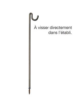 Support - Tige à Visser Seule H 280 mm