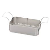 Panier Acier Inox - 25 x 11.5 x H 7.6 Cm Pour 60 - Maille 6 x1 - Elma