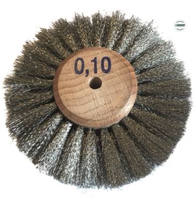 Brosse Circ. Fils 010 Acier - 4R, Ø 90 mm