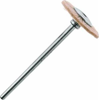 Brossette Poils de Chèvre Blanc, Ø 19 mm