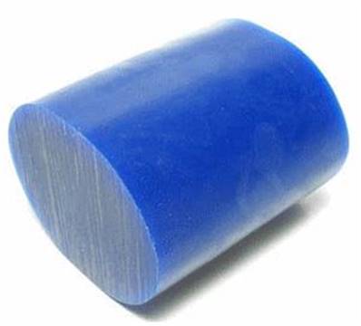Cire en Bloc Cylind Long 150mm -Ovale de 80 mm Bleue